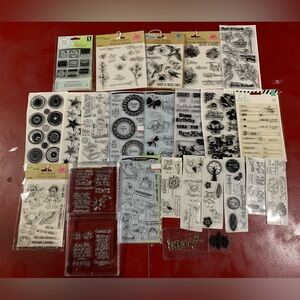 Assorted Clear Stamps Collection #1